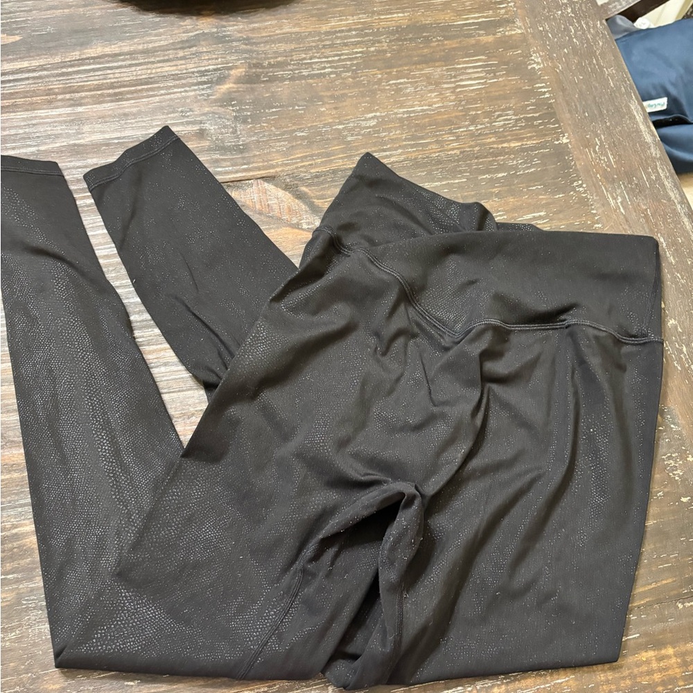 BuffBunny Black High-Rise Sparkle Leggings